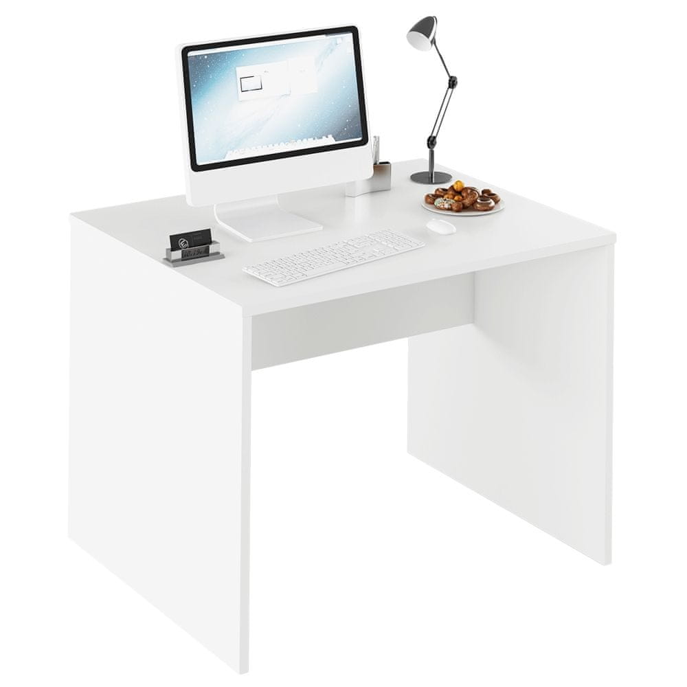 KONDELA PC stolík Rioma Typ 12 - biela